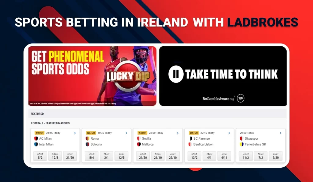 Ladbrokes betting site overview