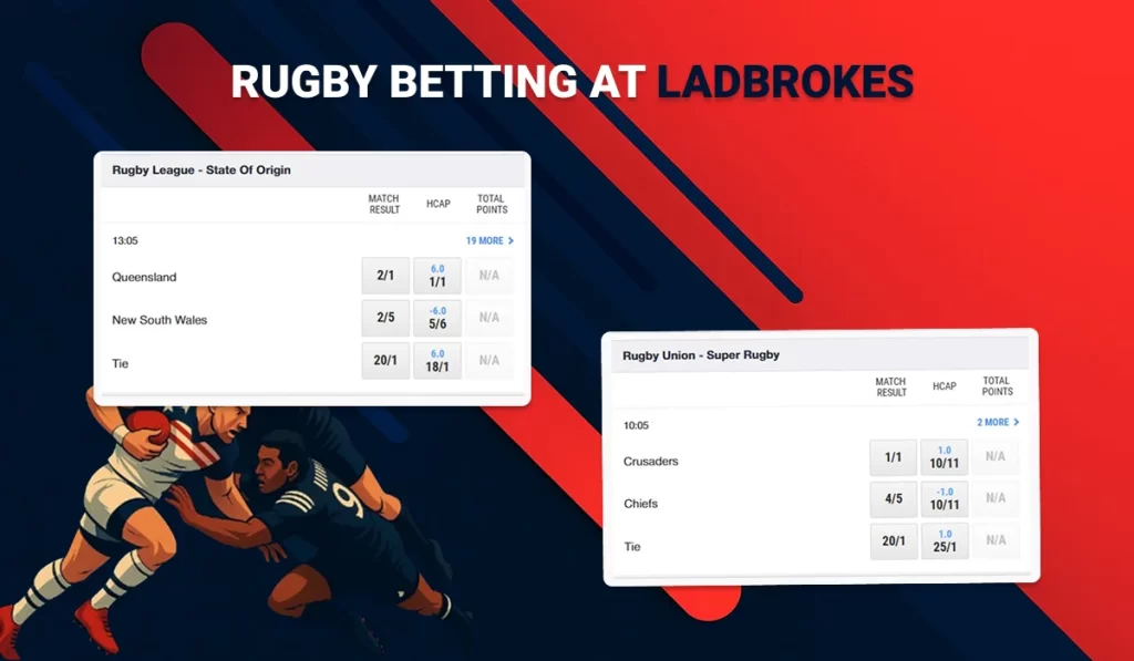Ladbrokes Rugby Betting
