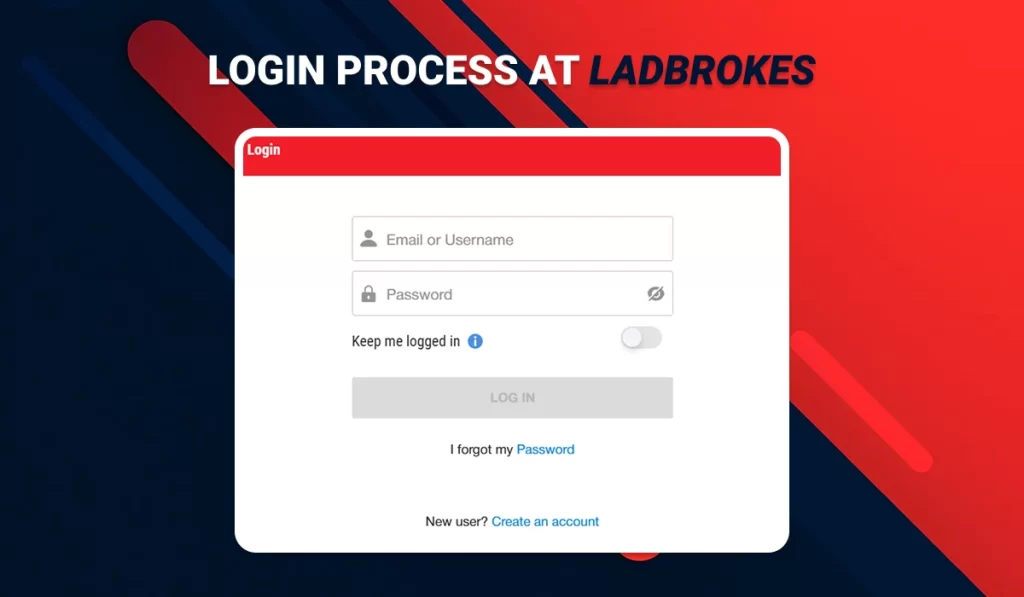 Ladbrokes Login Process